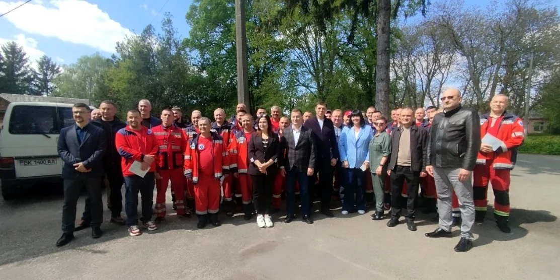 30 водіїв рівненської обласної екстренки отримали нову професію