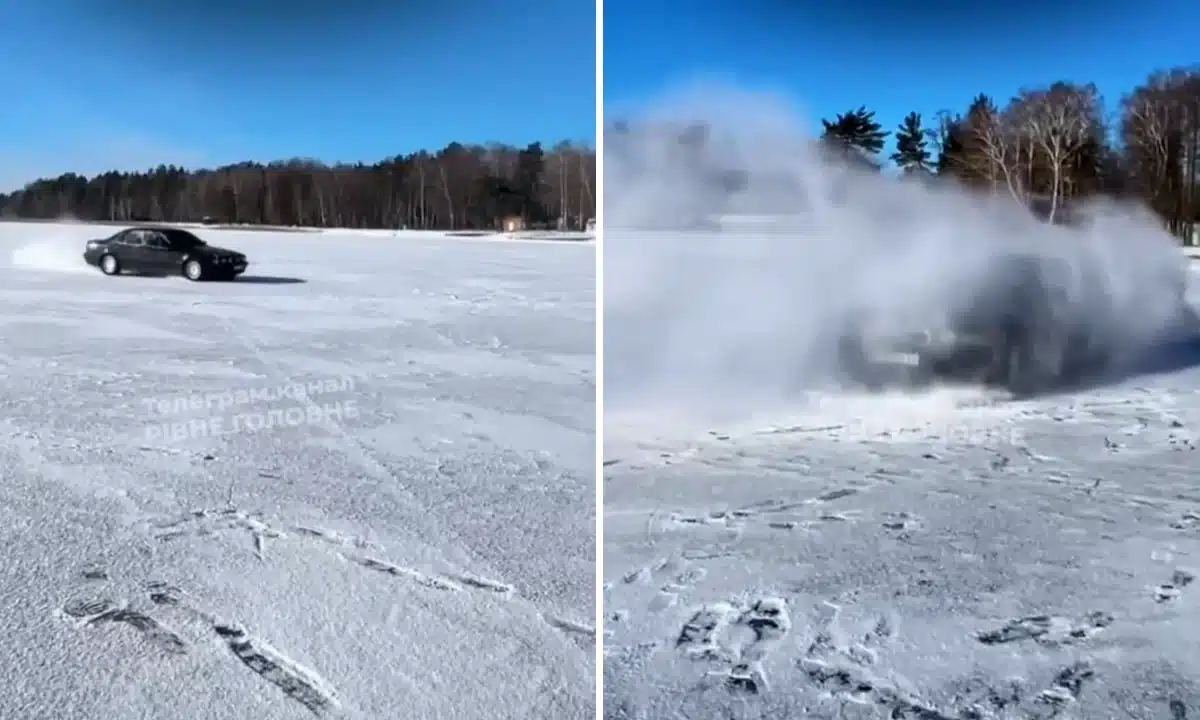 Дрифт на заповідному озері на Рівненщині обернувся штрафом і судом