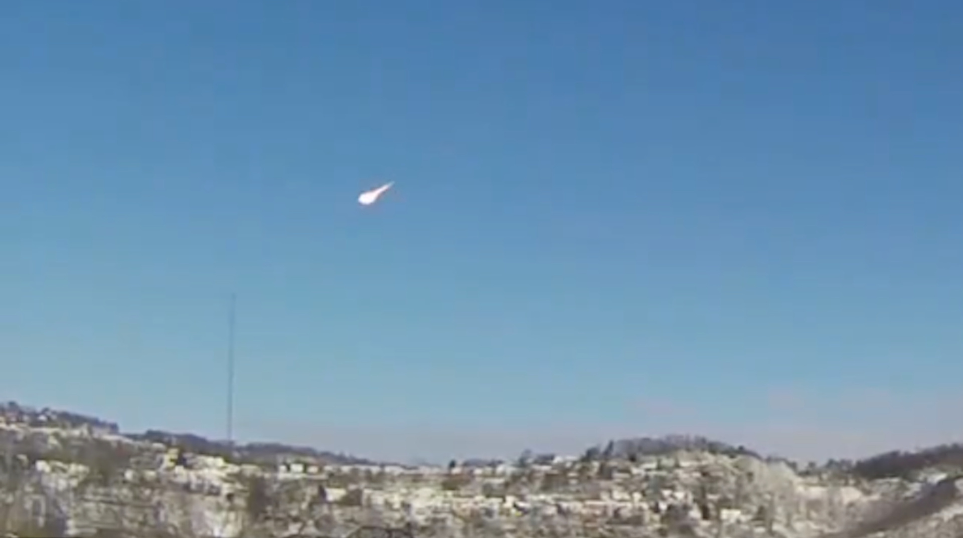 У небі США вибухнув метеорит приблизно на сім тонн (ВІДЕО)