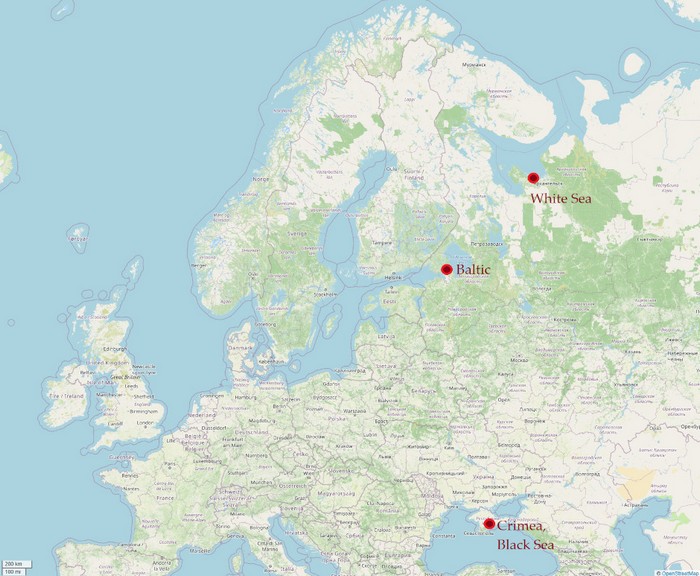 Рашисти розгорнули три таємні… надувні бази невідомого призначення в окупованому Криму, на Ладозі та Білому морі