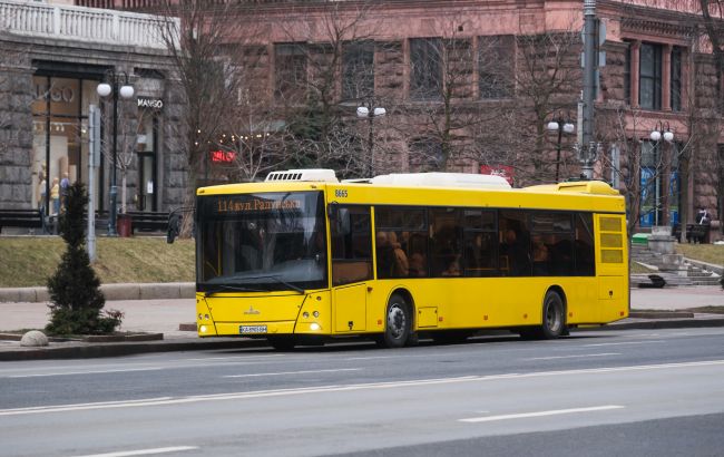Громадський транспорт у Києві курсує зі змінами через російську атаку