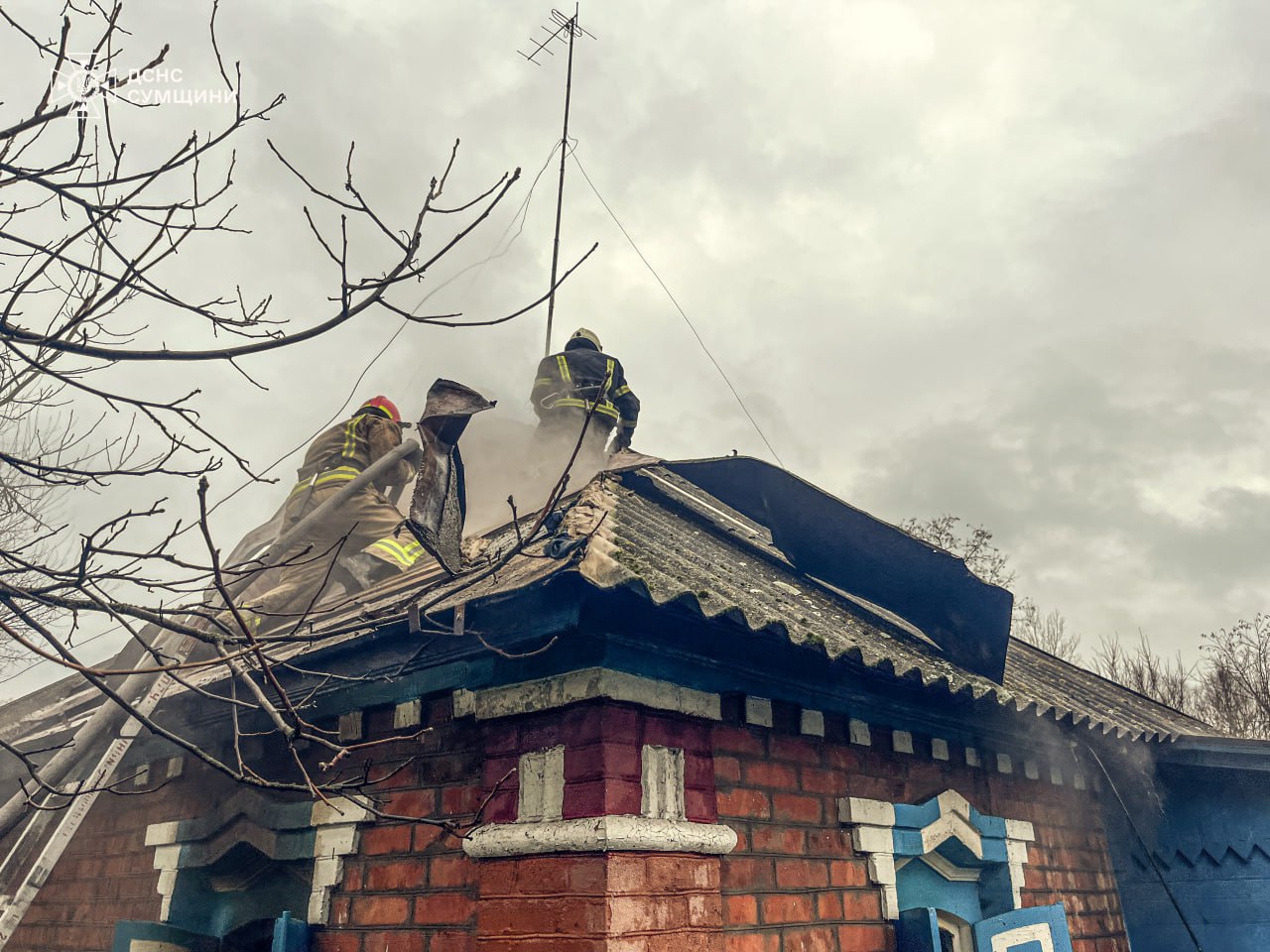 На Роменщині на пожежі в житловому будинку загинула жінка