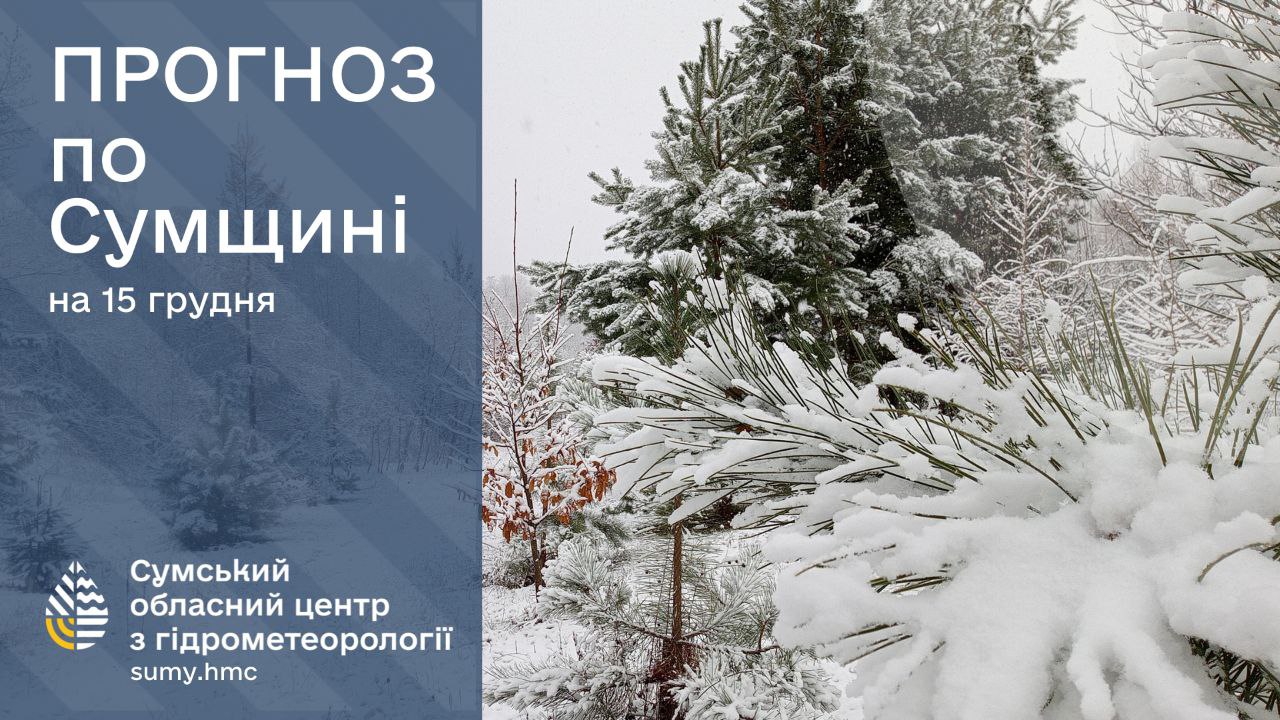 Яку погоду прогнозують сумські синоптики на початку тижня?