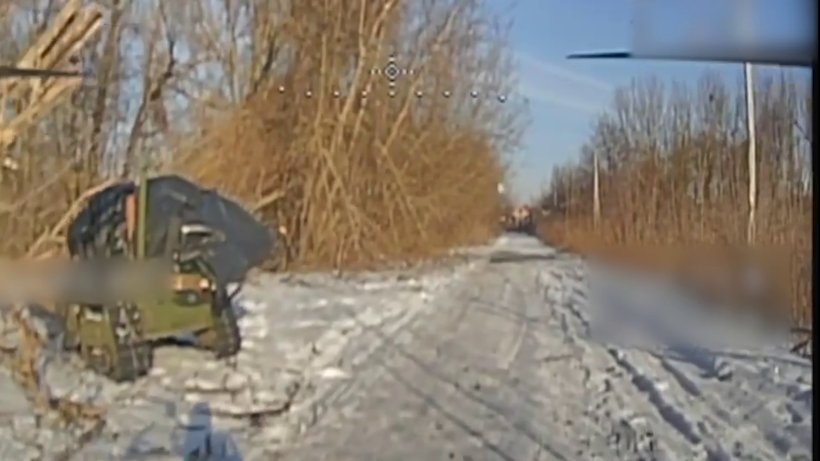 «Сталевий кордон» знищив ворожий наземний роботизований комплекс, укриття та окупантів (відео)