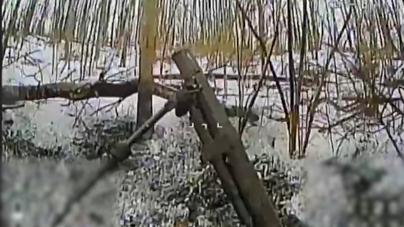 Бригада «Сталевий кордон» знищила сім укриттів та міномети ворога (відео)