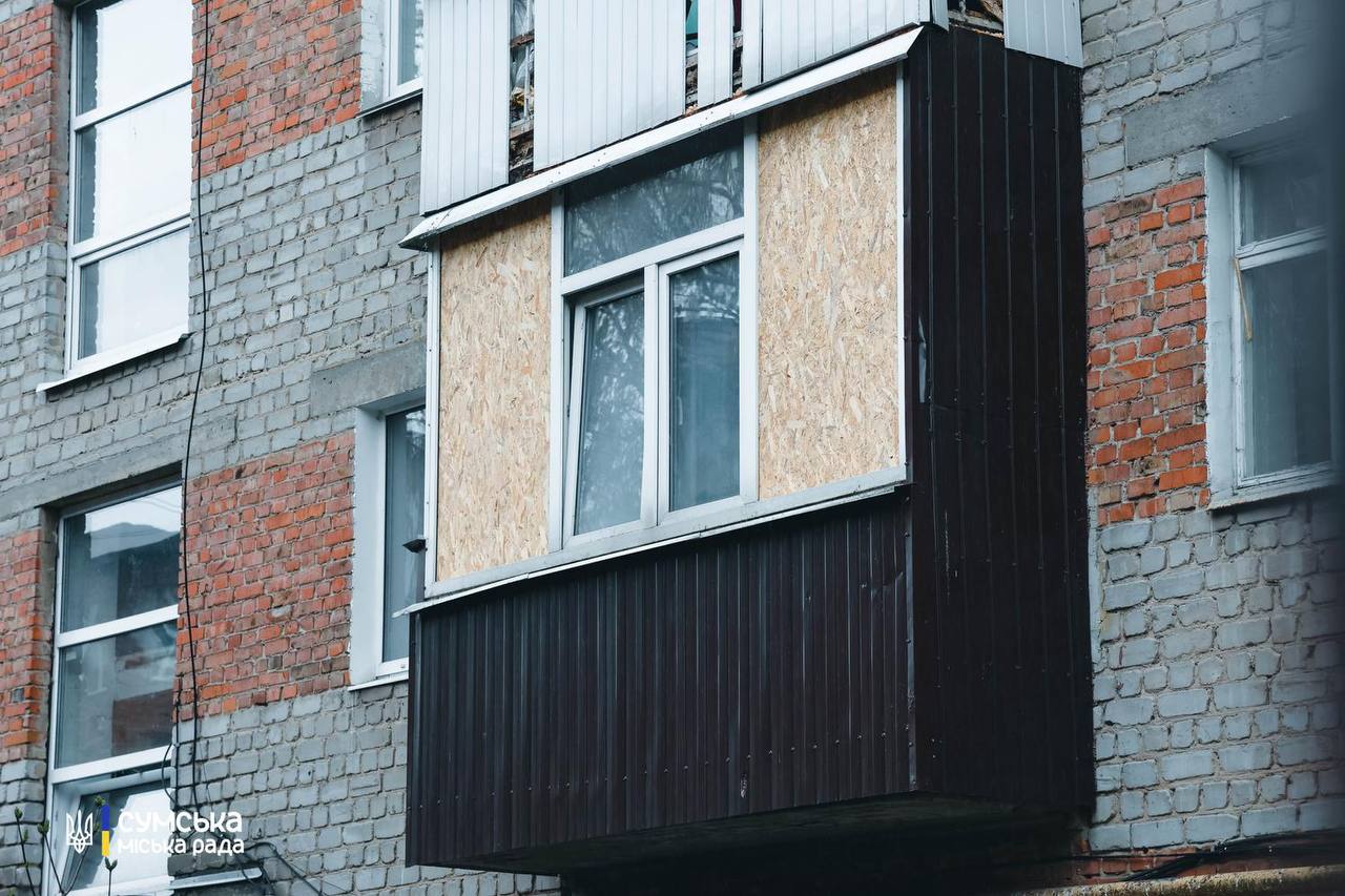 У Сумах порахували наслідки вчорашніх ворожих атак
