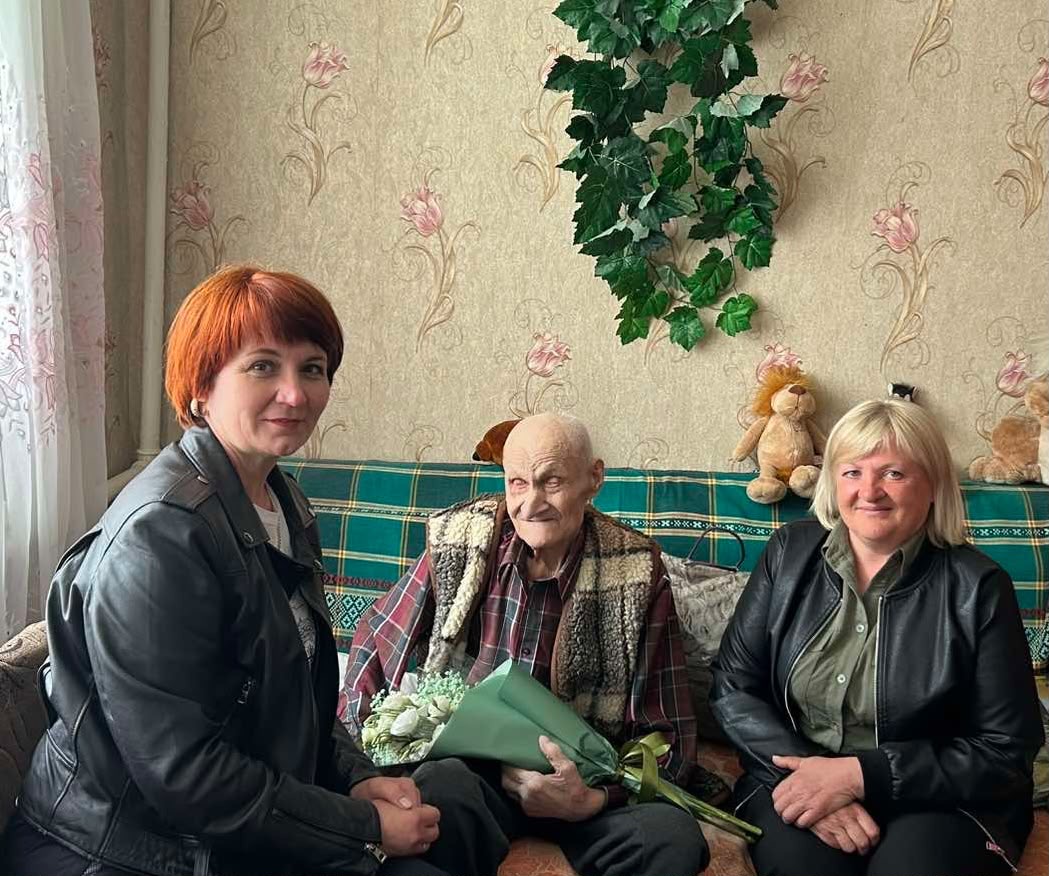 100-річний ювілей відзначив Іван Мазний з Недригайлівської громади