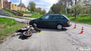 ДТП на Дубенщині: Неповнолітній мотоцикліст у тяжкому стані