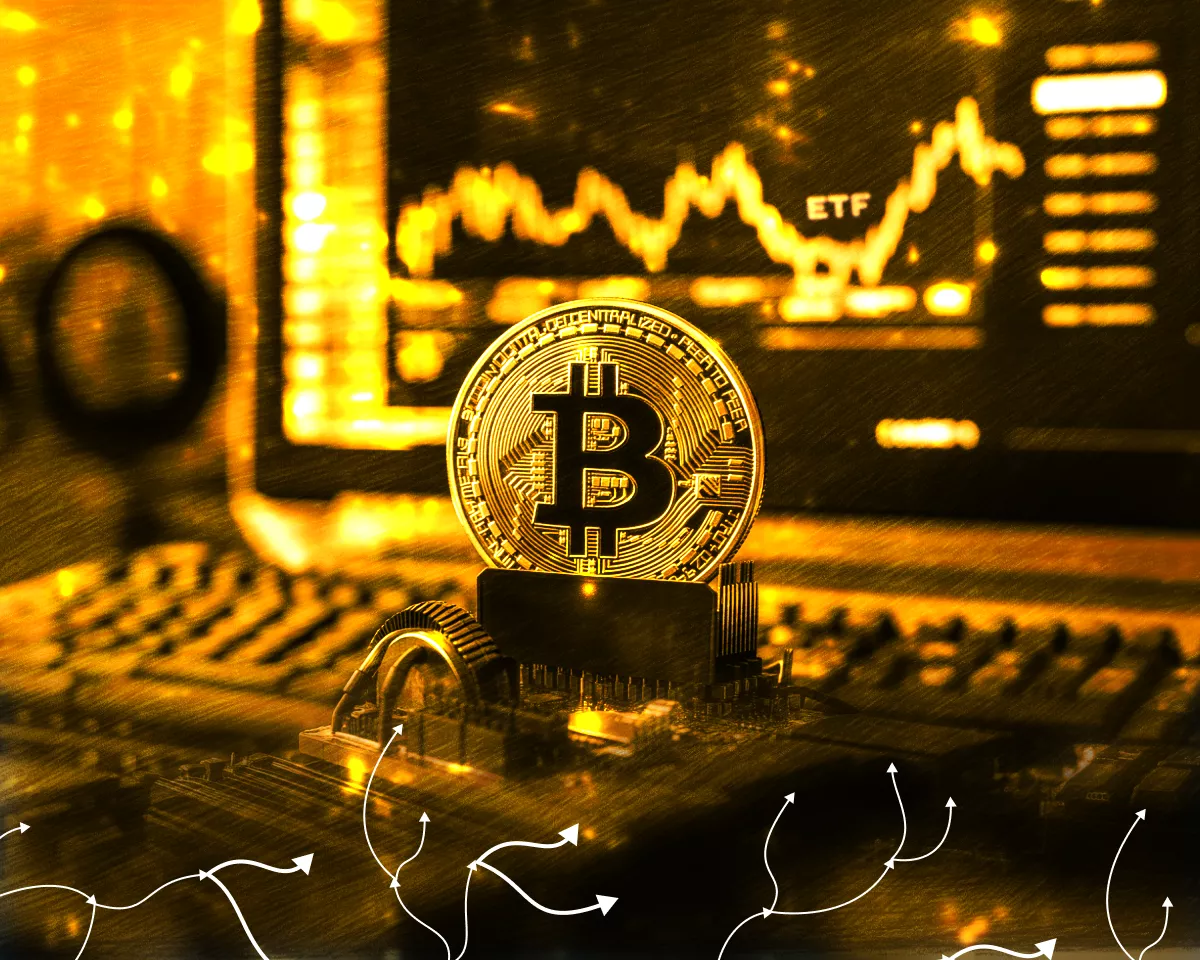 Институционалы продали 52 500 BTC через ETF