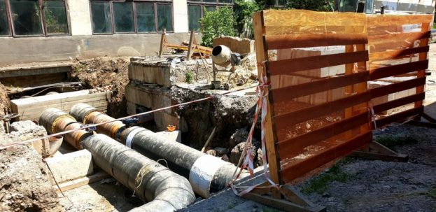 У Тернополі через атаку росіян пошкоджено теплотрасу