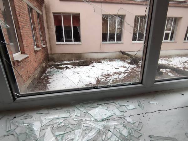 Окупанти розбили ліцей у Харківській області (фото)