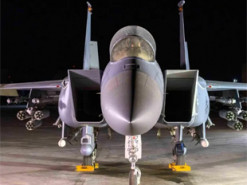 Опубліковано фото F-15E з озброєнням для боротьби з БПЛА на Близькому Сході