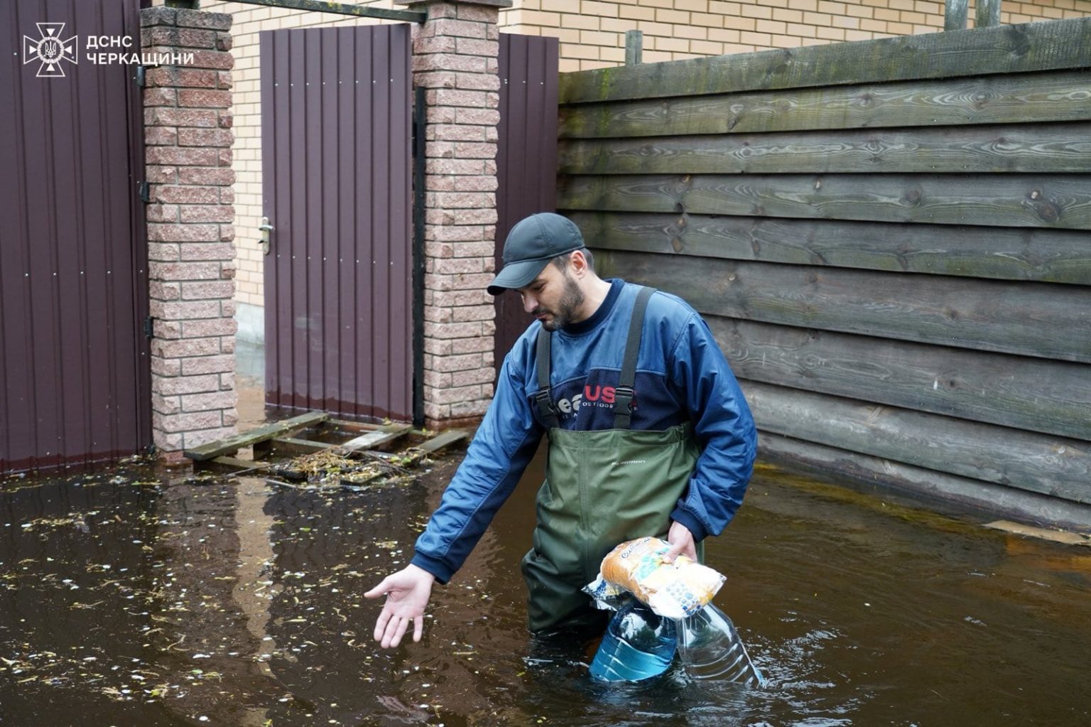 На Черкащині стрімко підвищується рівень води: в яких зонах ситуація найскладніша
