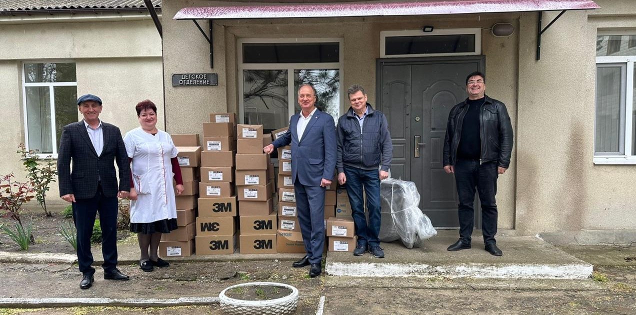 Лікарня Ширяївської громади отримала чергову допомогу від партії «Батьківщина» Одещини