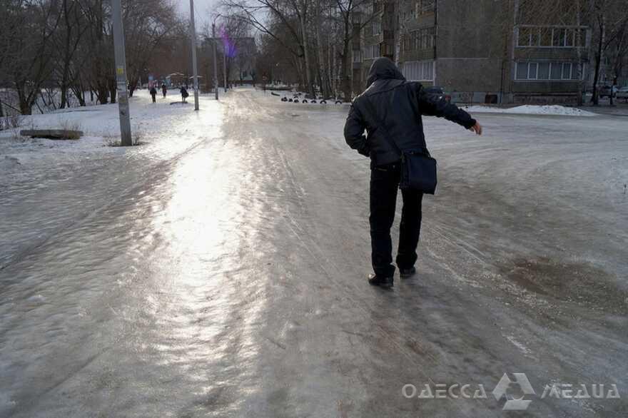 У понеділок на Одещині очікується ожеледиця та мороз