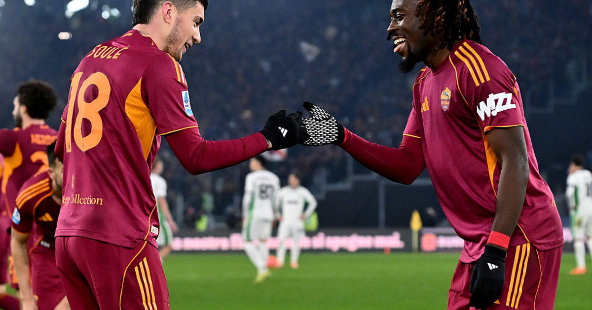 Рома без Довбика обыграла дома Сассуоло