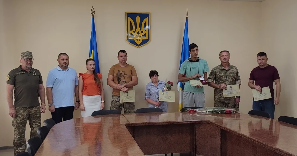 В Ізмаїлі вручили державні нагороди