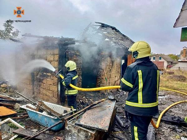 В Черкаському районі вчора на пожежі загинув чоловік