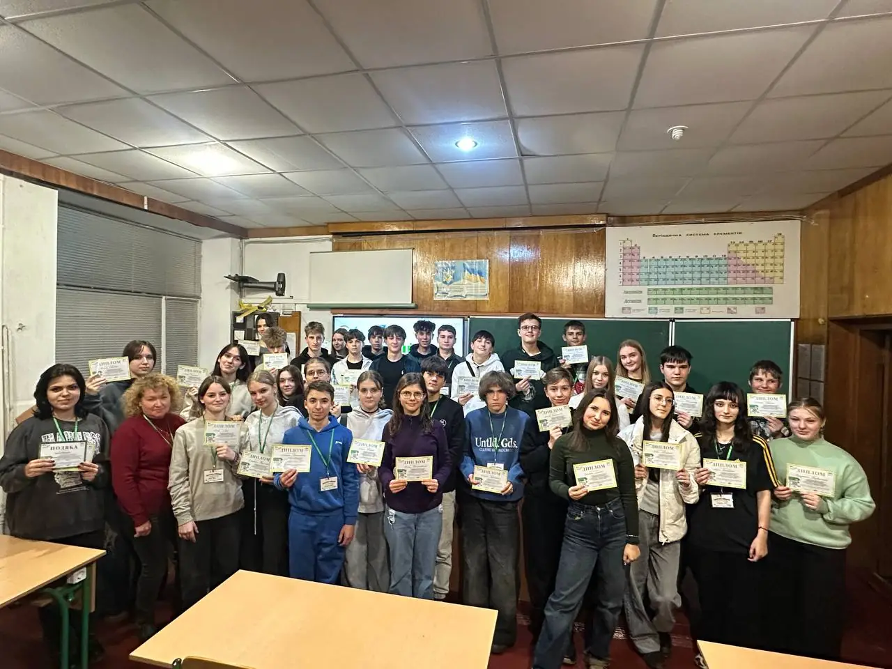 Черкаська школа реалізувала проєкт “Професійний навігатор” для школярів