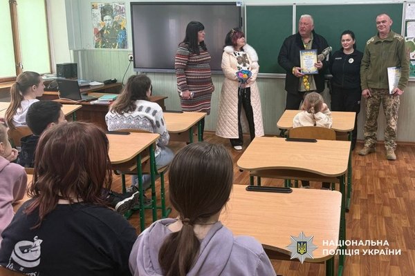 У Іркліївському ліцеї школярі зустрілися із захисником України 🇺🇦