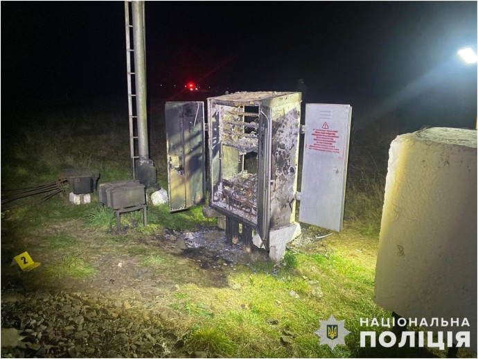 Поблизу Луцька затримали палія релейних шаф на залізниці. Триває слідство