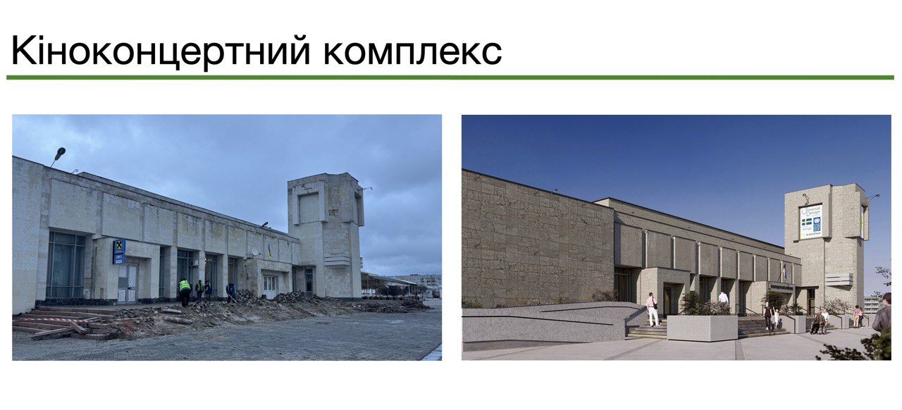 "Рух без бар'єрів": у Славутичі ремонтують Кіноконцертний комплекс