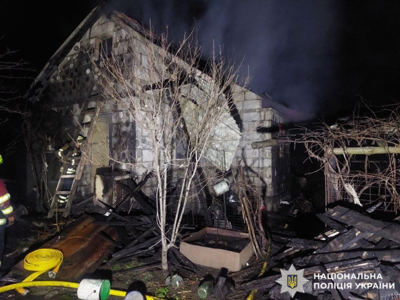 На Бориспільщині під час пожежі виявили тіло літнього чоловіка