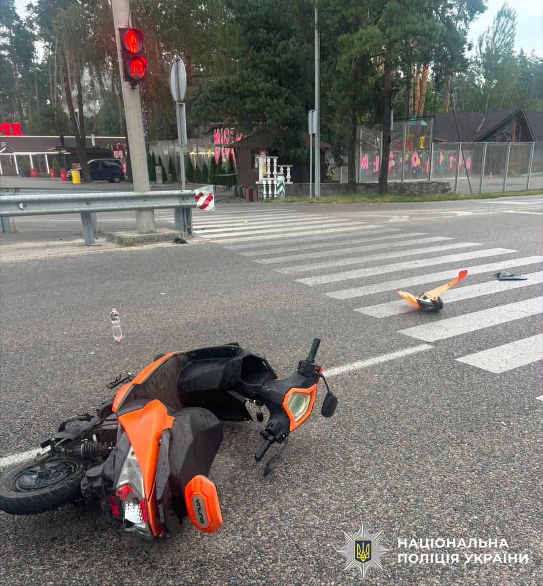 Поліція встановлює причини аварії у Фастівському районі