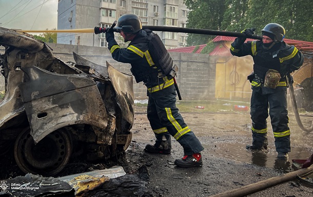 У Миколаєві постраждали п'ятеро рятувальників