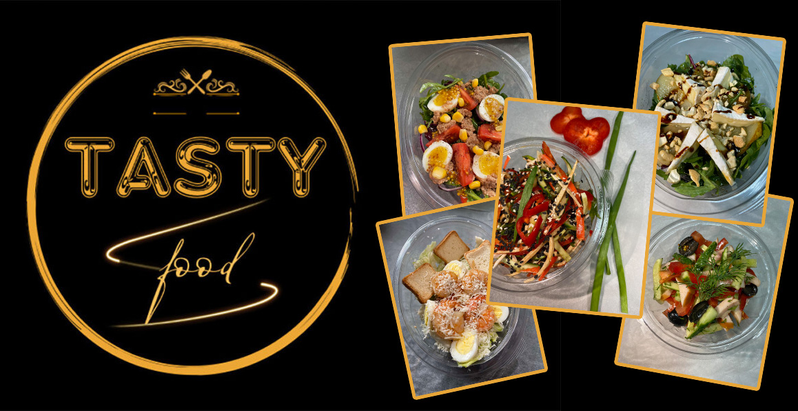 Оновлення меню від Tasty Food: з’явилися салати з креветкою, азіатський, з карамелізованою грушею та сиром брі, тунцем, копченою куркою