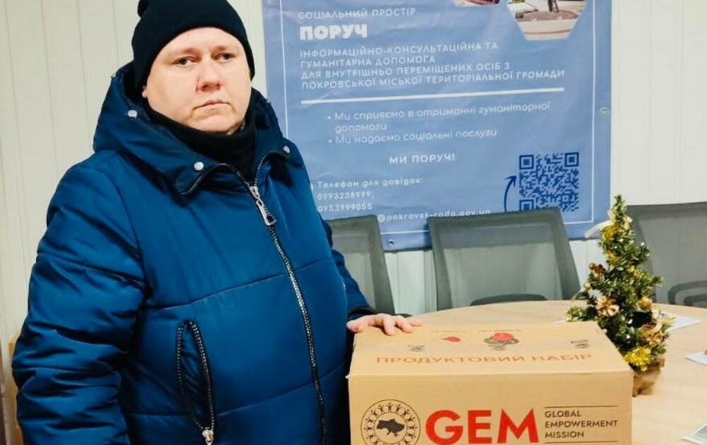 Гуманітарний ХАБ "Ми-Донеччина" продовжує підтримувати родини Покровської громади