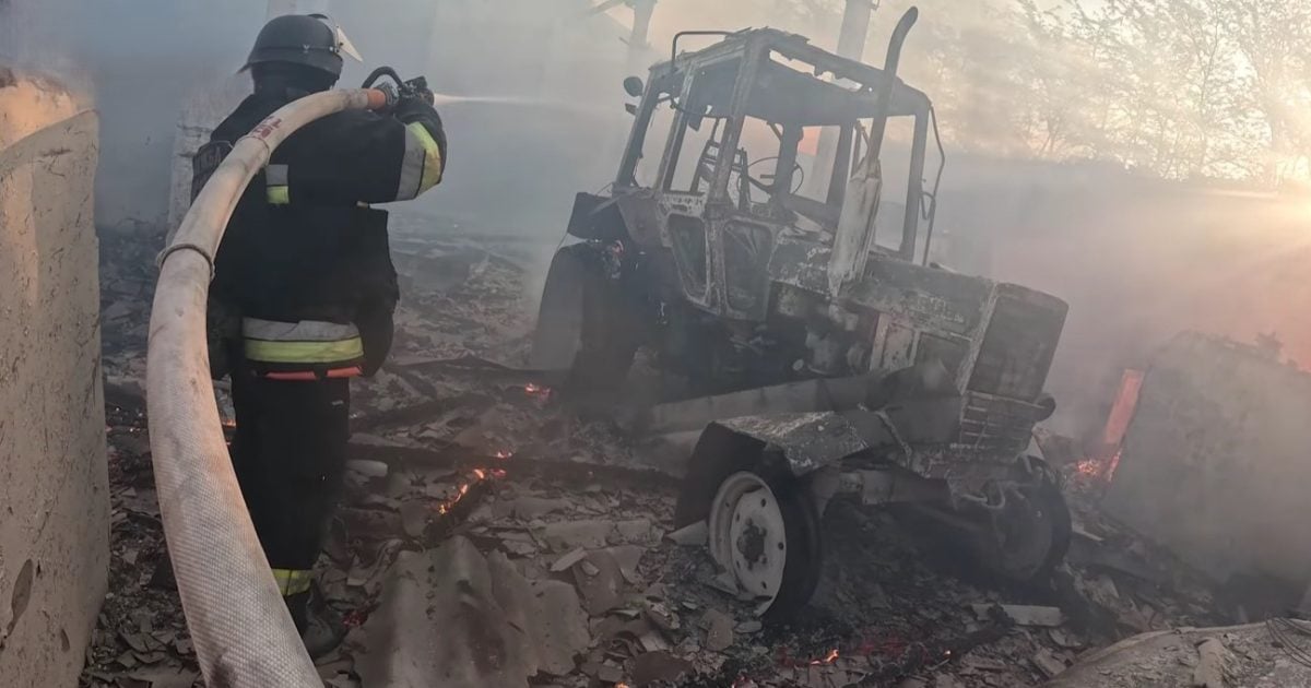 З понад 100 травневих пожеж на Донеччині, понад 70 виникли внаслідок російських обстрілів (відео)