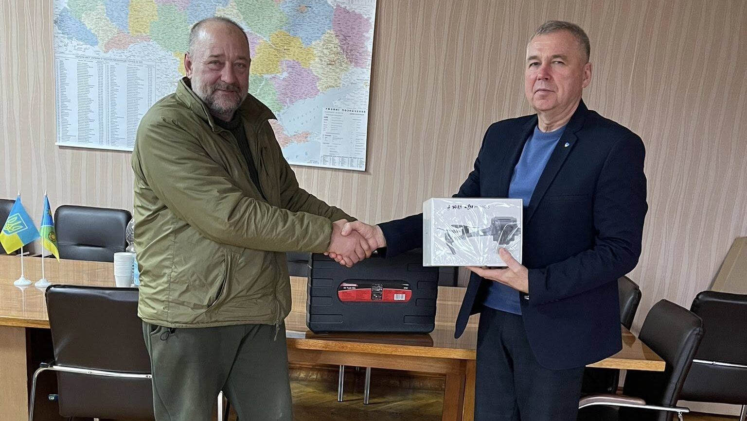 Тальнівська громада знову підтримала військових сучасним обладнанням