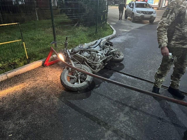 Украинец на мотоцикле пытался прорваться в Румынию