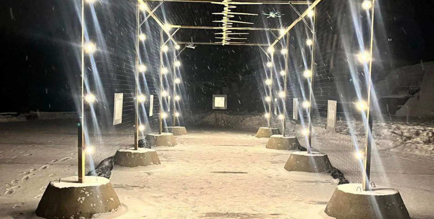 В Киеве установили антидроновый туннель