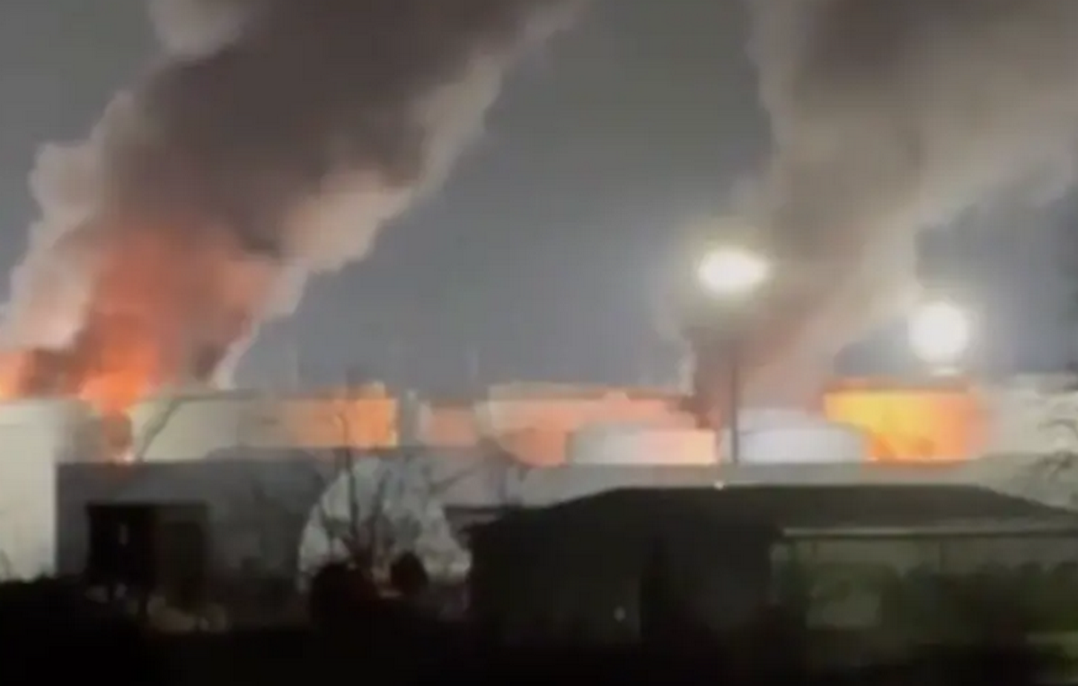 Дроны поразили важный пункт нефтяной логистики РФ в Краснодарском крае