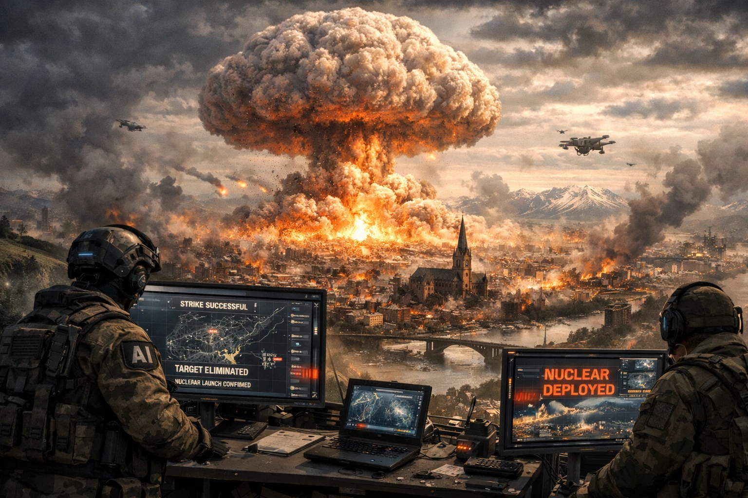 Искусственный интеллект становится аналогом ядерного оружия, опасная гонка военного ИИ стартовала, - il Giornale