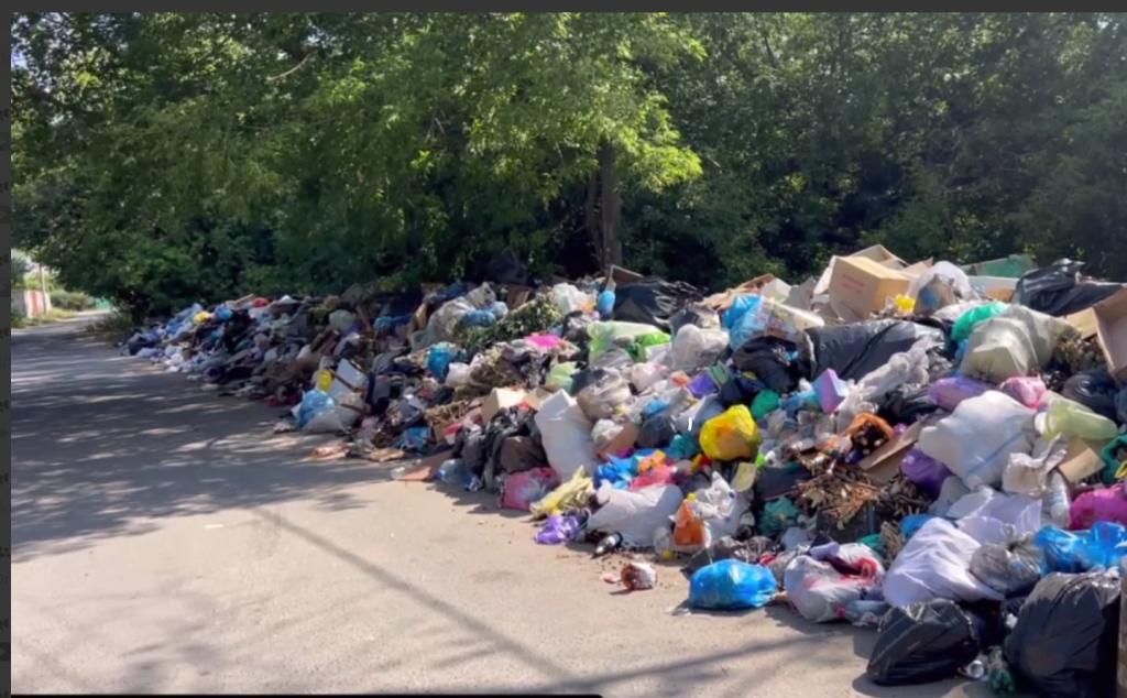 "Столица мусора": жители Донецка жалуются, что утопают в грязи