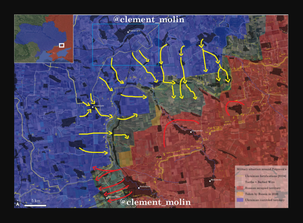 OSINT-аналитик подтвердил успехи ВСУ под Запорожьем и назвал проблемный участок