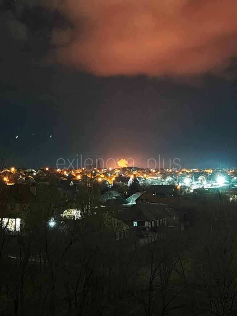 Оккупированная Луганская область под атакой дронов: есть прилеты