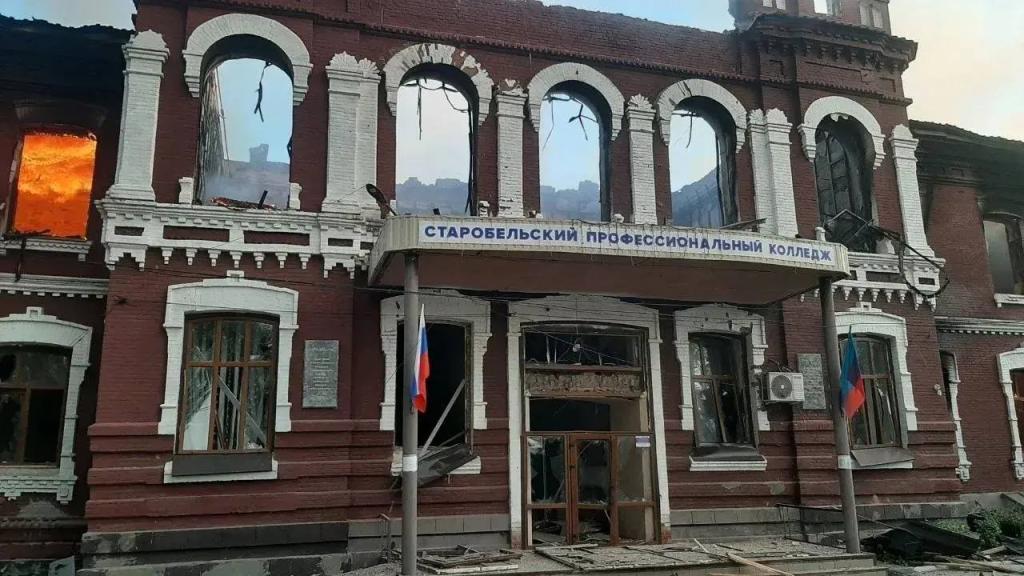 В «лнр» заявили об ударе дронов по учебному заведению в оккупированном Старобельске: много раненых