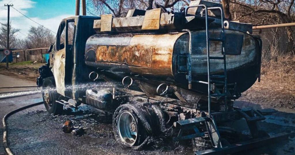 В «лнр» разработали механизм страхования АЗС и бензовозов от атак БПЛА