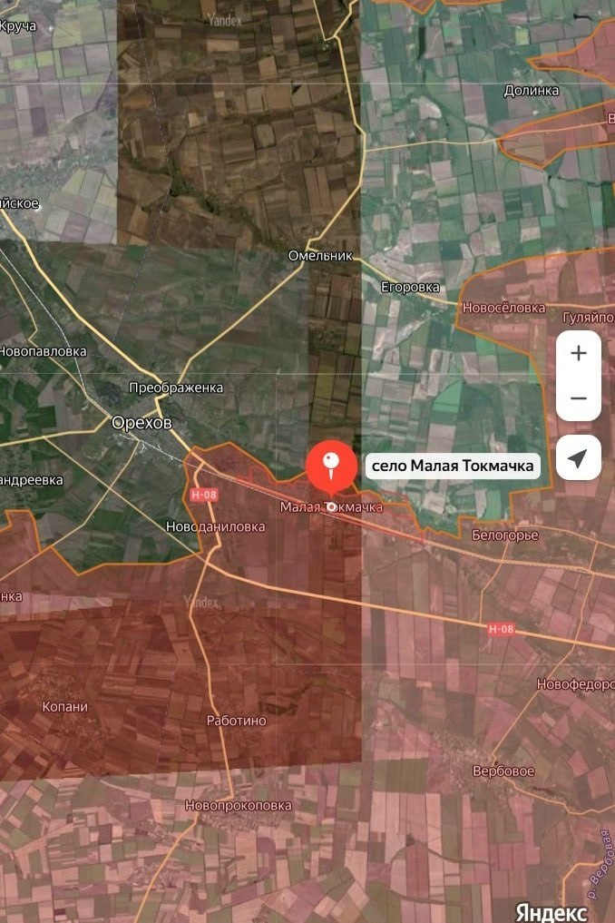 Z-военкоры в очередной раз заявляют о "взятии" Малой Токмачки