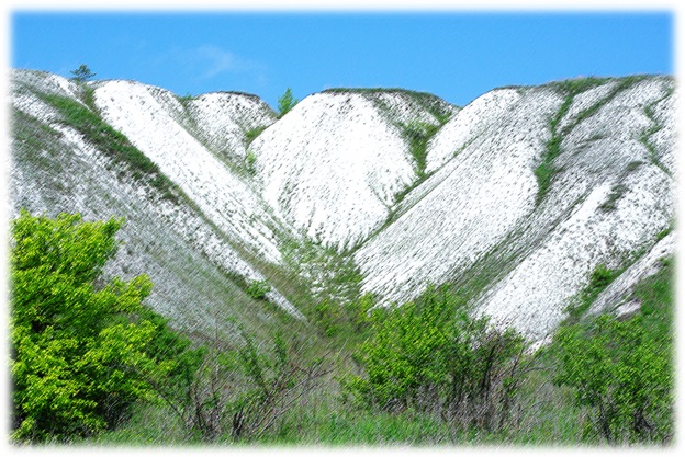 Национальный парк "Двуречанский": Меловые горы и уникал...