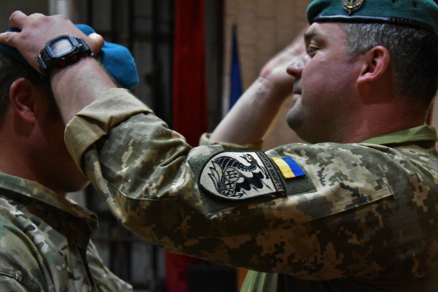 Миколаївські морпіхи 36-ї бригади склали присягу у зоні  виконання завдання, - ФОТО