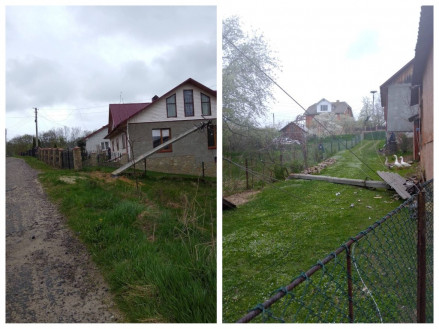 На Прикарпатті штормовий вітер спричинив масові аварійні вимкнення світла