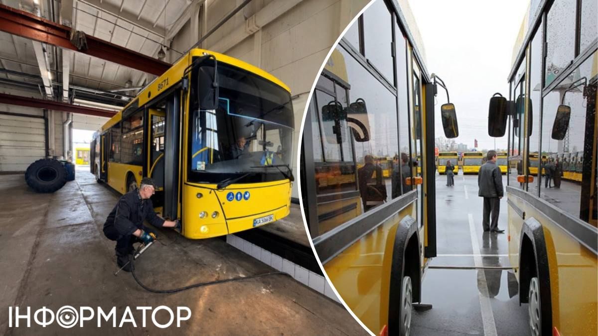Діагностика кожні 5 тисяч км: стало відомо, як часто обслуговують автобуси у Києві