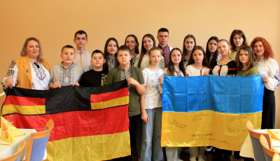 Діти загиблих та поранених захисників з Тернопільщини поїхали на відпочинок у Німеччину