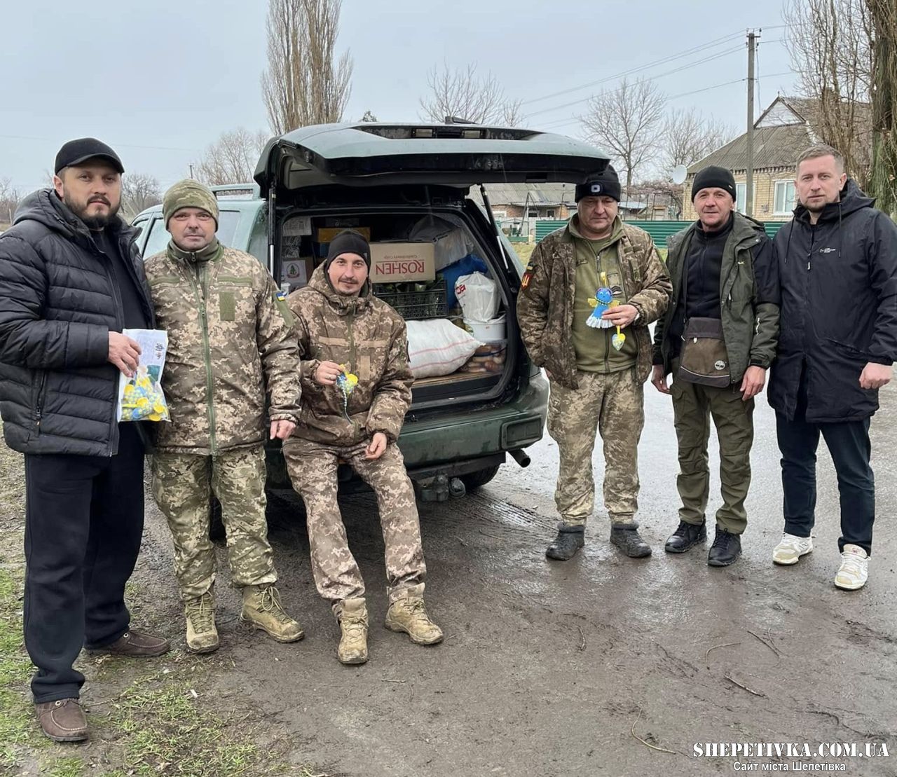 Священики Шепетівського округу ПЦУ відвідали наших захисників на Запорізькому напрямку