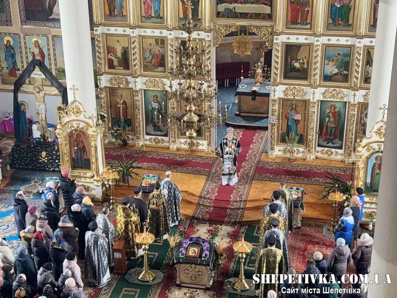 Керуючий Хмельницькою єпархією відвідав Шепетівський благочинний округ